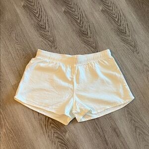 Brandy Melville White Athletic Shorts